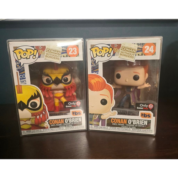 Funko Pop! Conan O'Brien #23 & #24 - Picture 1 of 6